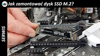 Jak zamontować dysk SSD M2  poradnik krok po kroku [upl. by Phippen]