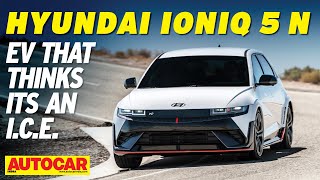 Hyundai Ioniq 5 N review  This EV sounds wild  First Drive  Autocar India [upl. by Loraine]