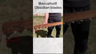 Macuahuitl Unveiled The Aztec Sword’s Secrets [upl. by Verneuil]