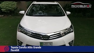 Toyota Corolla Altis Grande 11th Gen Detailed Review Price Specs amp Features  PakWheels [upl. by Summer]