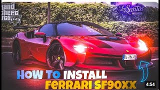 GTA 5  HOW TO INSTALL FERRARI LAFERRARI APERTA CAR MOD🔥🔥🔥 [upl. by Rafaelita]