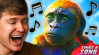 Reacting to SUKO Sings A Song Godzilla x Kong [upl. by Dlorah]