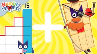 ➕Zusatz Sonderstufe 3  30 Minuten zählen lernen  ZahlenCartoon für Kinder  Numberblocks Deutsch [upl. by Gove927]