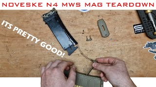 Custom Noveske N4 MWS Clone Mag Disassembly [upl. by Anegal]