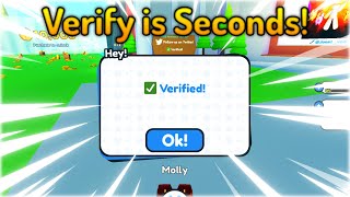 How to Get Verified in Pet Simulator X  How to Get Twitter Rewards in Pet Simulator X  Roblox [upl. by Iad954]