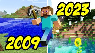 Evolution of Minecraft Games 20092023 [upl. by Kcirrag699]