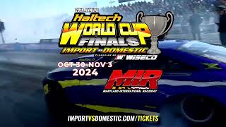 Rotary VS Rotary at ImportVSDomestic  Haltech World Cup Finals Presented by Wiseco [upl. by Haskell]