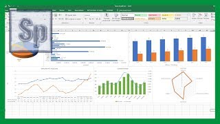 Excel  Crear gráficos estadísticos en Excel según el tipo de datos Tutorial en español HD [upl. by Eifos]