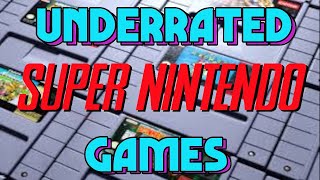 10 UNDERRATED SNES Games [upl. by Esenaj321]