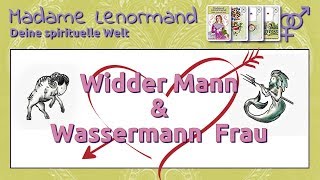 Widder Mann amp Wassermann Frau Liebe und Partnerschaft [upl. by Joshuah]