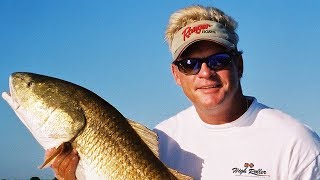 Red Fishing in Florida Topwater Blowups on the Indian River Lagoon [upl. by Silbahc]