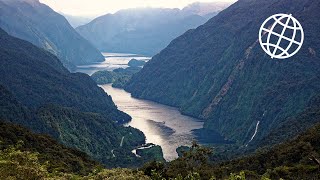 Doubtful Sound Fiordland New Zealand Amazing Places 4K [upl. by Odlaumor108]