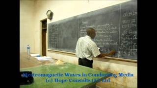 Electromagnetic Waves in Conducting Media [upl. by Chantalle953]