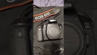 Reporting That The Canon EOS 60D Has Died shorts [upl. by Kenleigh395]