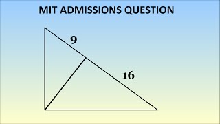 How To Solve An MIT Admissions Question From 1869 [upl. by Rutra]