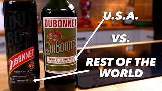 France Vs USA Blind Tasting Two Dubonnet Versions [upl. by Etteraj]