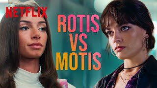 Motis Vs Rotis A Sex Education Love Triangle  Netflix [upl. by Juli]