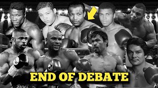 GOAT REVEALS Top 10 Rankings of the Greatest PoundForPound Boxers of All Time [upl. by Gilud]