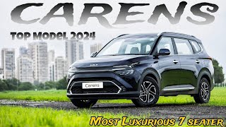 KIA Carens 2024😍  सब Features है ईस car में 🔥  Interior  Exterior  Full detailed review [upl. by Egief765]