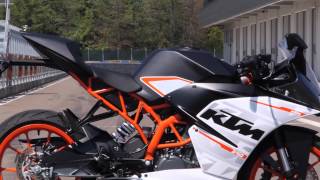 2015 KTM RC390 [upl. by Ynatil285]