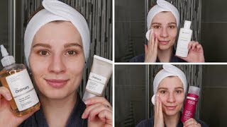 How to use The Ordinary Glycolic Acid 7 Toning Solution and Azelaic Acid Suspension 10  Full Demo [upl. by Medeah]