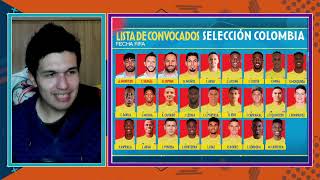 CONVOCATORIA COLOMBIA vs ESPAÑA y RUMANIA AMISTOSOS FECHA FIFA⚡NOVEDADES y POLÉMICAS🔥 [upl. by Detta213]