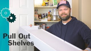 How to Make Pull Out PANTRY Shelves from IKEA Drawers Easy DIY IKEA Hack for Pantry Organization [upl. by Damick891]