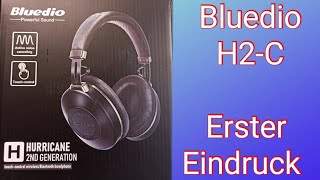 ✅ Bluedio H2 Bluetooth Kopfhörer OverEar  TouchSteuerung  ANC  57mm Treiber  Flugzeugadapter [upl. by Betteann4]