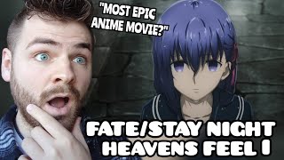 First Time Watching FateStay Night  Heavens Feel I Presage Flower  ANIME REACTION [upl. by Assilav]