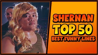 FlipTop  Shernan Top 50 Best Funny Lines 2020  Rappin Action [upl. by Lema]