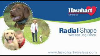 RadialShape Wireless Dog Fence with 400 Foot Roaming Area [upl. by Joly]