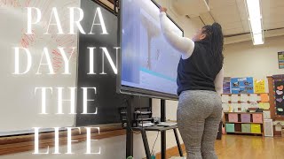 Paraprofessional Day in the Life VLOG  sub edition [upl. by Margie]