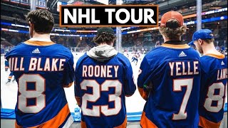 Full Behind The Scenes Experience With The Islanders  The Hockey Guys NHL Tour [upl. by Ardnuhsed]