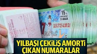 2021 Milli Piyango Çekiliş Sonuçları  Amorti Numaraları [upl. by Alithea]