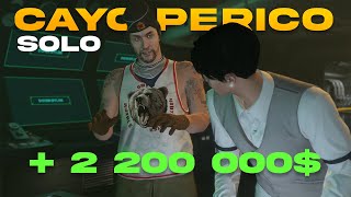 RÉUSSIR SON PREMIER CAYO PERICO FACILEMENT en SOLO  GTA Online [upl. by Acilegna626]