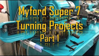 Myford Super 7 Turning Projects Part 1  Metric Thread Cutting [upl. by Starla]