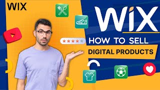 How to Sell Digital Products on Wix [upl. by Idolah]