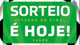 SORTEIO AO VIVO DAS OITAVAS DE FINAL DA COPA DO BRASIL 2024 [upl. by Ecinej344]