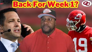 Kadarius Toney Ready To Go For Week 1 Former Chiefs TE Jason Dunn Explains Why KT Should Wait [upl. by Ande]