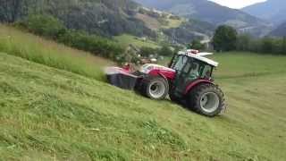 Mähen mit STEYR 4095 Kompakt und SIP DISC 300 F ALP [upl. by Nudd]