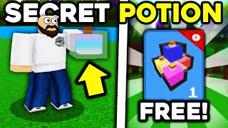 FREE SECRET POTIONS tutorial  Build a boat for Treasure ROBLOX [upl. by Sorel]