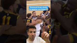 A DRAYMOND GREEN se le va la cabeza con RUDY GOBERT [upl. by Ediva]