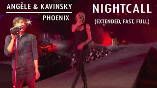 Angèle Kavinsky amp Phoenix  Nightcall Full Extended Fast  Unofficial Length [upl. by Shoemaker]