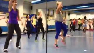 Pon de Replay  Dance Fitness by Tatiana Buckova [upl. by Sifan]