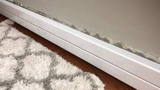 Runtal UF2 baseboard installed in Medford MA [upl. by Herb]