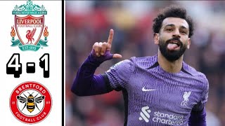 Liverpool Vs Brenfort 41 All Goals amp Highlights  2024 [upl. by Aydni]