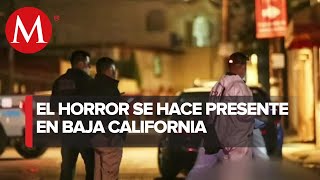 Hallan a una mujer calcinada y 5 hombres asesinados en Tijuana [upl. by Suoicserp283]