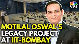 Motilal Oswal Donates ₹130 Crore To IITBombay To Boost Finance Education  N18V [upl. by Nelleeus]