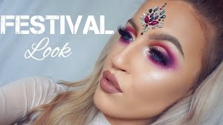 Festival Look using ABH Modern Renaissance Palette  KeilidhMua [upl. by Nicolina]