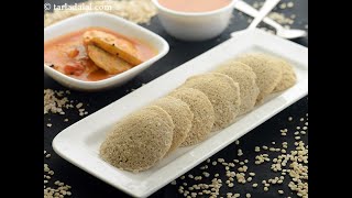 Oats Idli Heartfriendly and Low Cholesterol Recipe by Tarla Dalal [upl. by Yror]